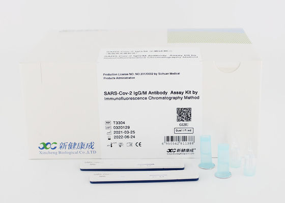 IgM Elisa 항체 분석 POCT Covid 19 신속한 테스트 키트 8분 반응